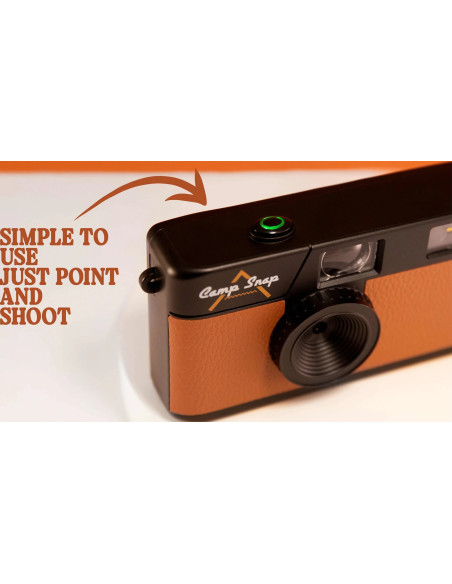 Screen Free Digital Cameras Chestnut Brown